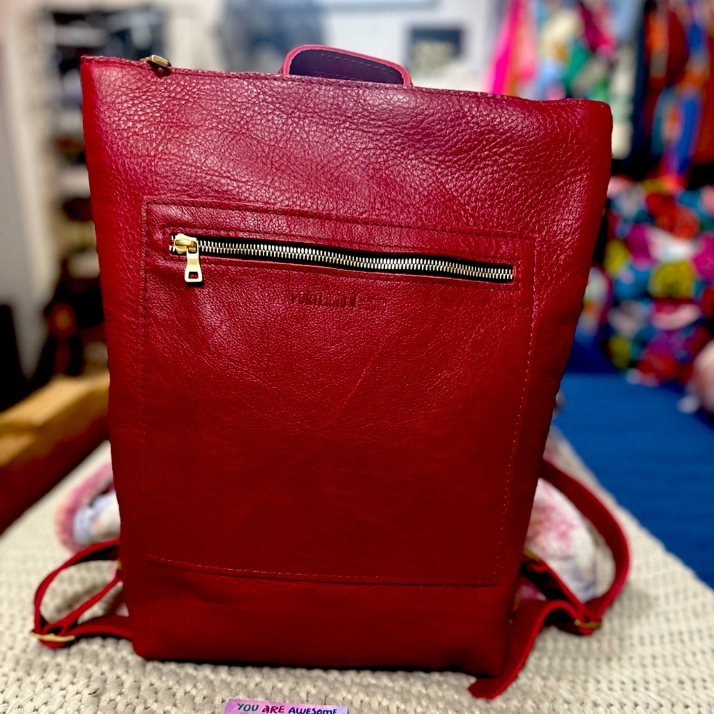 Portland Leather Flamenco backpack laptop